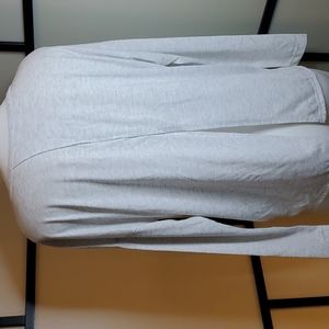 Joe Fresh split back silver thread long sleeve szM